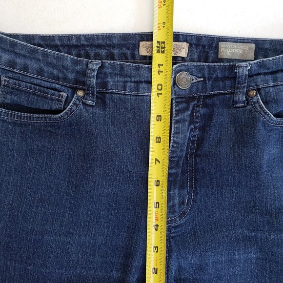 Nine West Vintage Collection Skinny Jeans Size 33 - Picture 8 of 10